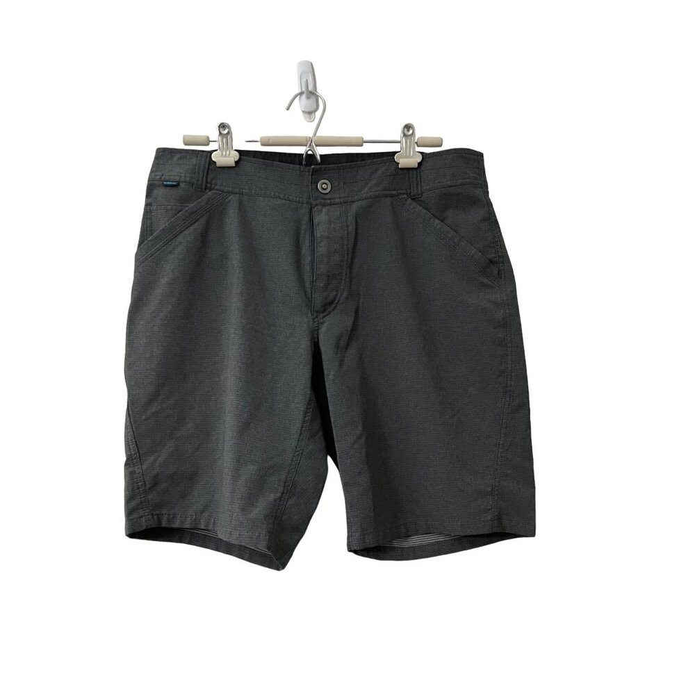 Kuhl Mens Dark Gray Outdoor Hiking Performance Shorts Size 36